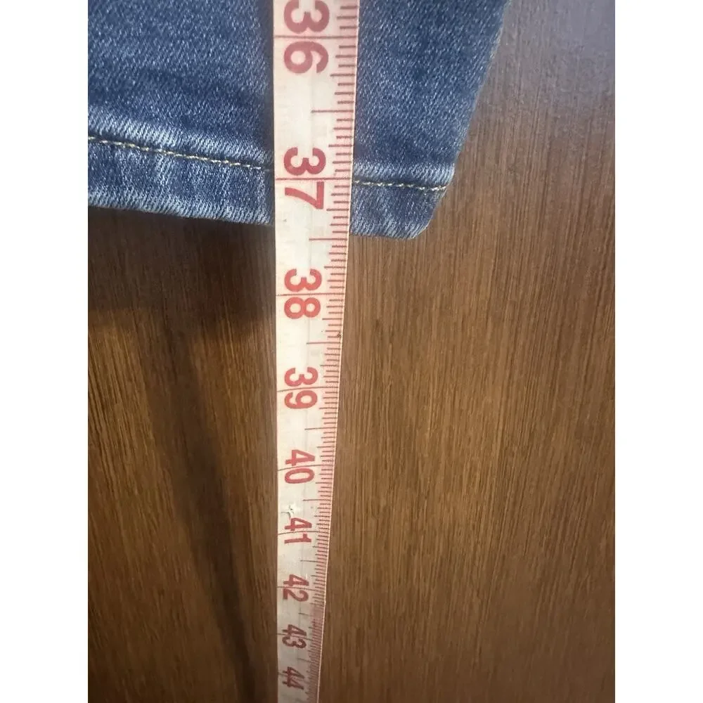 Good American Sz18 High Rise 98.5% Organic Cotton Style:GPSTSR873T Blue Jean - Picture 4 of 7